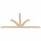 Ekena Millwork Richland Smooth Timber Gable Bracket, Douglas Fir, 108"W x 58"H x 1 1/2"D x 5 1/2"F, 13/12 Pitch GBW108X58X0206RIC00SDF - alternate 5